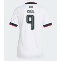 Koszulka piłkarska Meksyk Raul Jimenez #9 Strój wyjazdowy dla kobiety MŚ 2026 tanio Krótki Rękaw